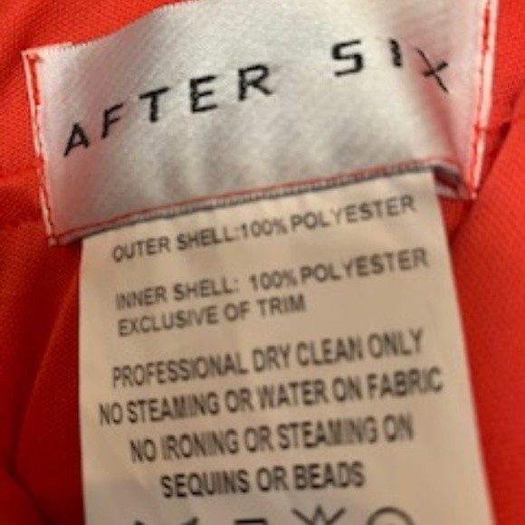 AFTER‎ SIX Strapless Prom Formal Maxi Dress Size 2 - Picture 7 of 9